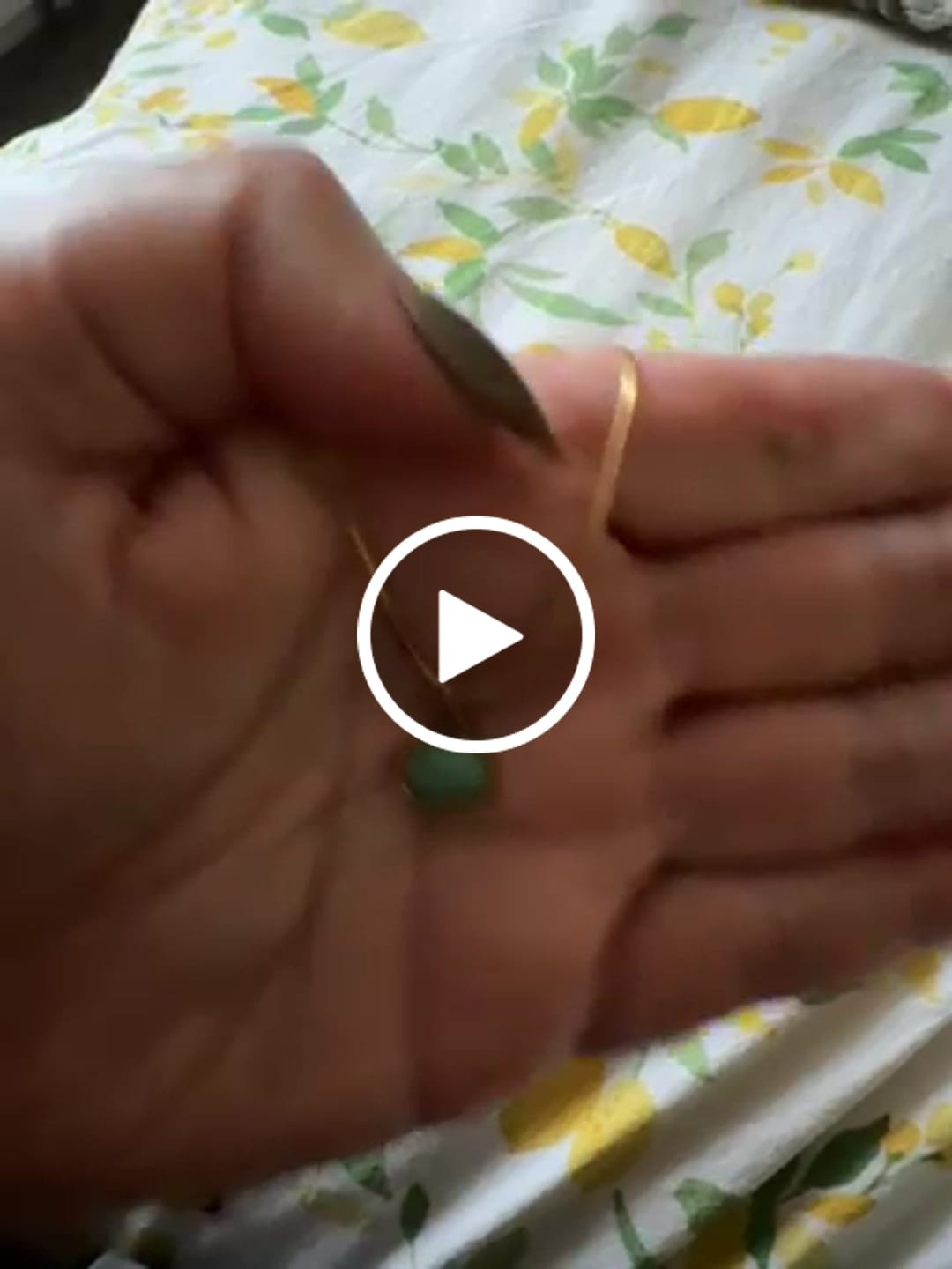 Customer video review of Hidden World - Gold / Silver Necklace with Amazonite