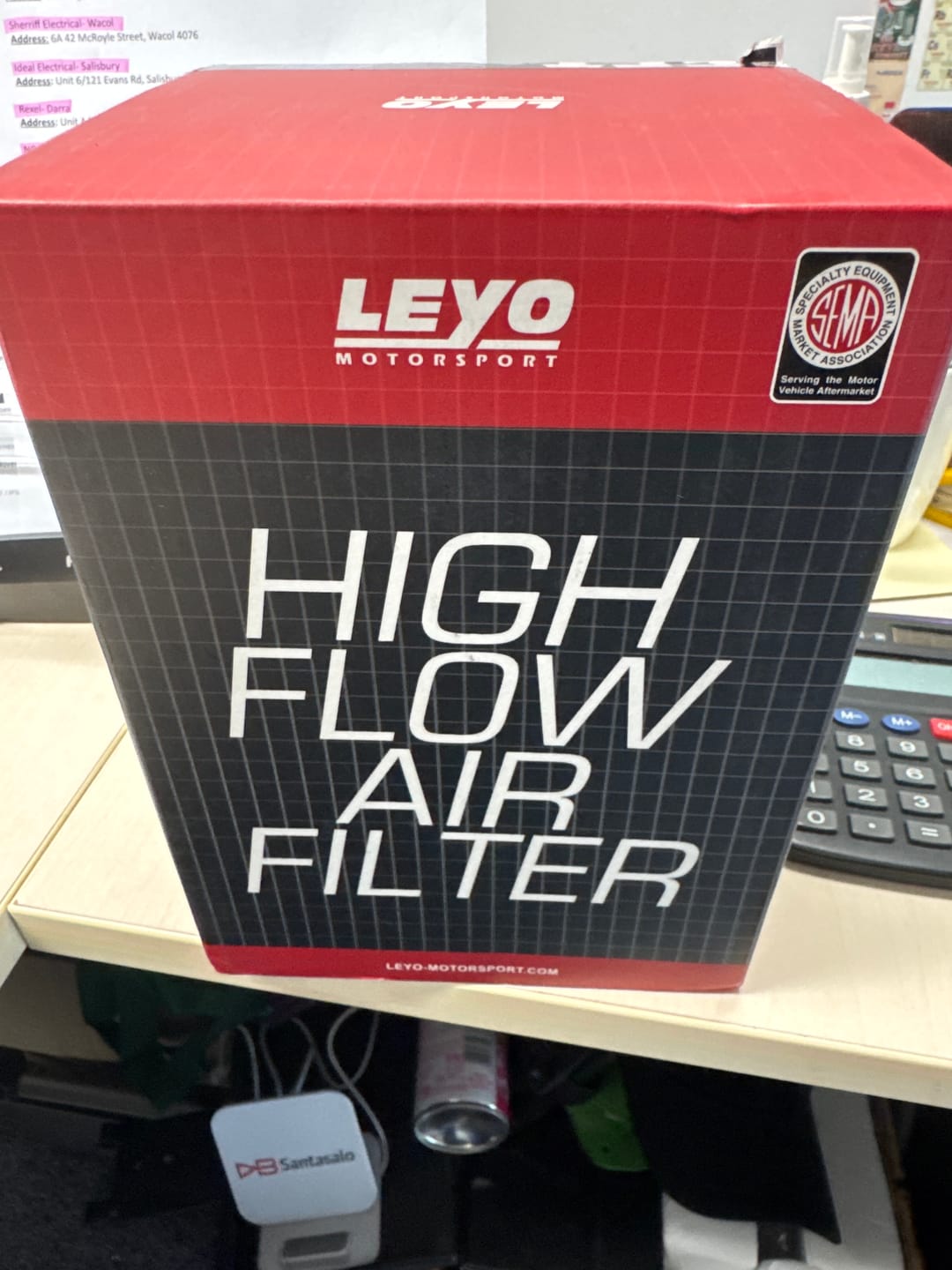 Customer photo review of Double Cone High Flow Air Filter 89mm