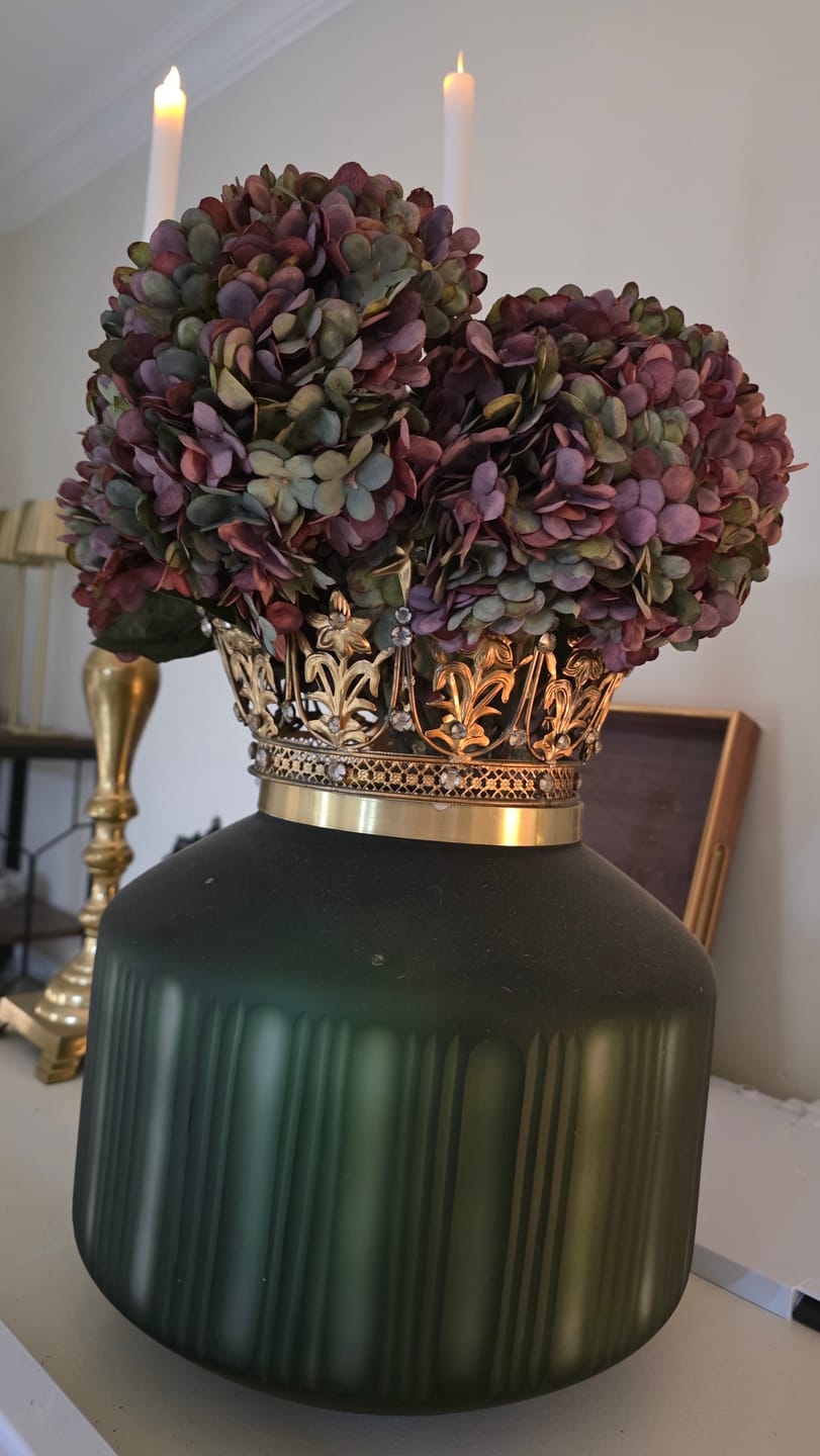 Customer photo review of Grote Zijden Hortensia - Paars