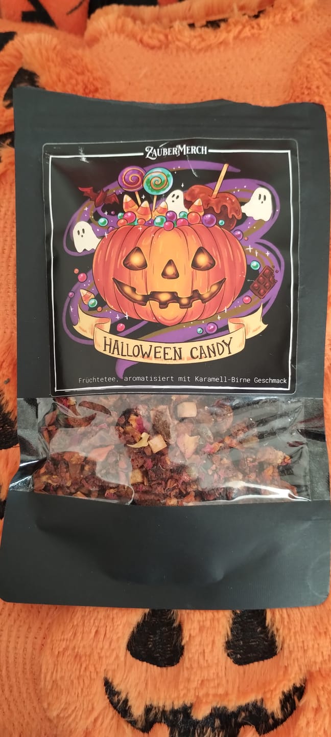 Customer photo review of Halloween Candy – Früchtetee mit Karamell-Birne-Geschmack | Halloween Tee
