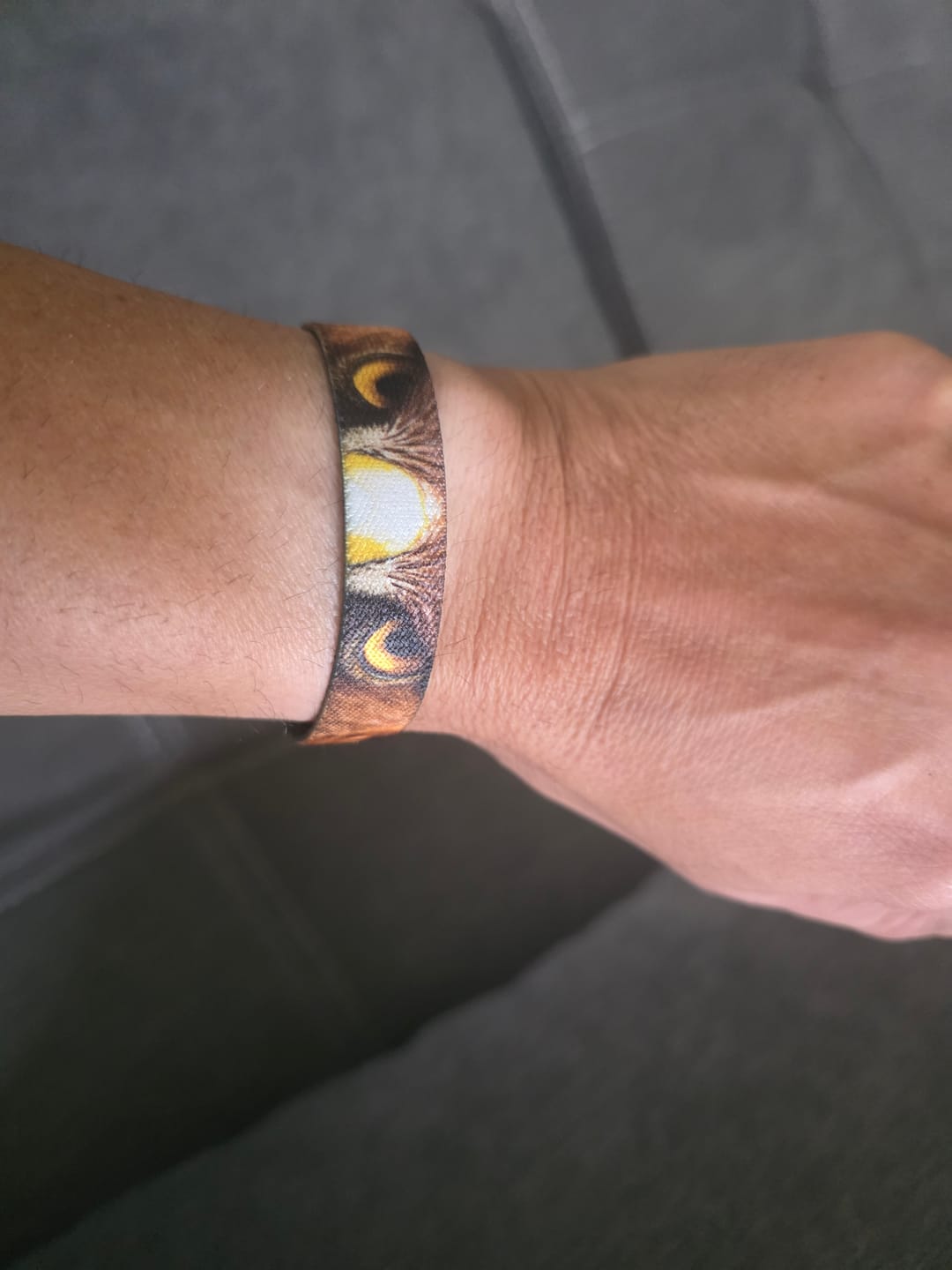 Customer photo review of Winners Never Quit - Elastisches Armband