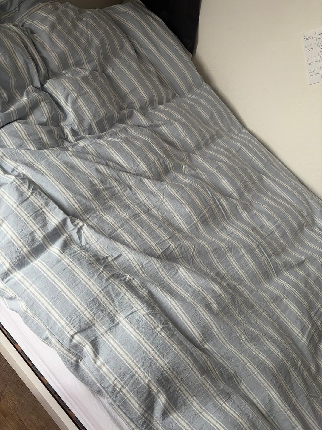 Customer photo review of Daunen Bettdecke mit Federn