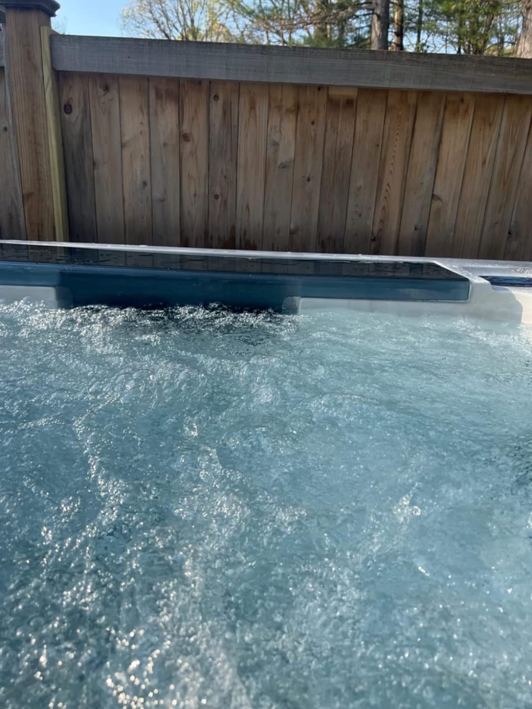 Customer photo review of Comfort Hot Tub 816
