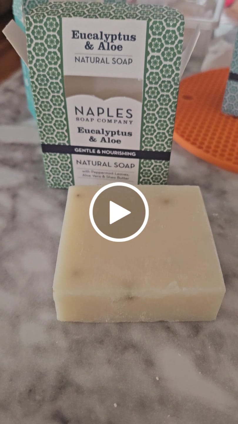 Customer video review of Eucalyptus & Aloe Natural Soap