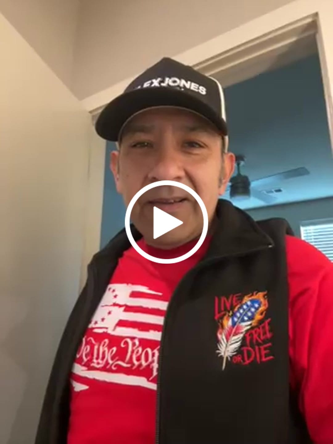 Customer video review of Live Free Or Die Full-Zip Fleece Vest