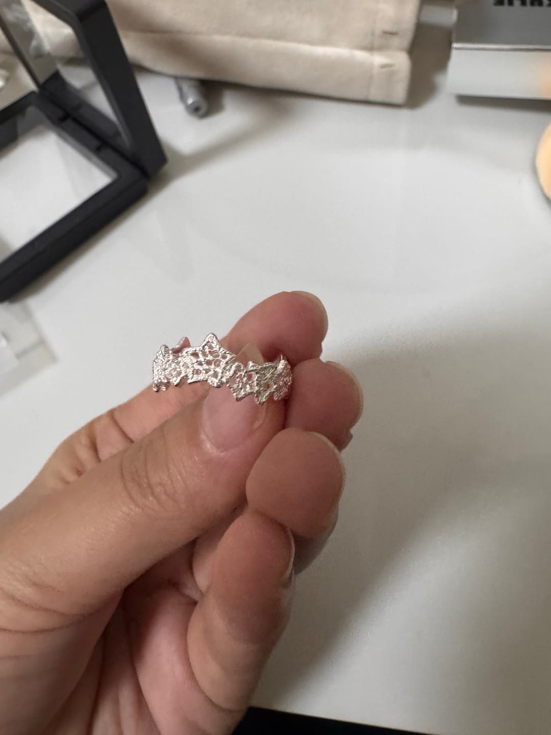 Customer photo review of “WISHING STAR” Platinum Plated Wishing Bottle Star Statement Pendant Necklace