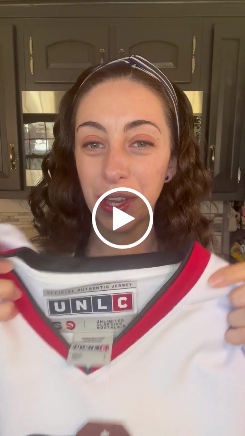 Customer video review of Eway Clark Griswold #00 Christmas Vacation Hockey Jersey (White)