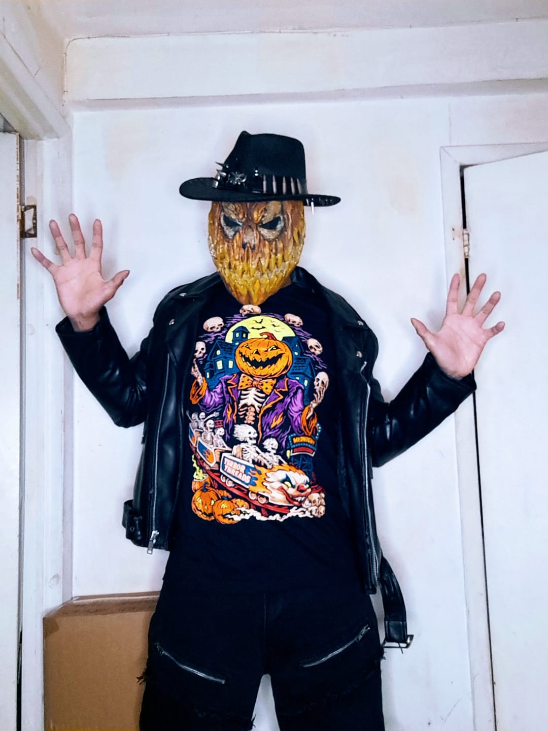 Customer photo review of Midnight Fairgrounds T-Shirt