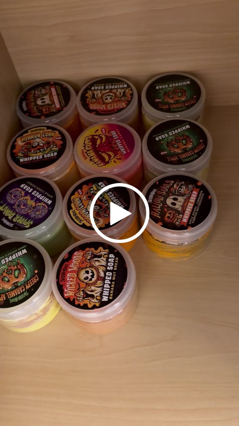 Customer video review of Creepy Caramel Apple Whipped Soap