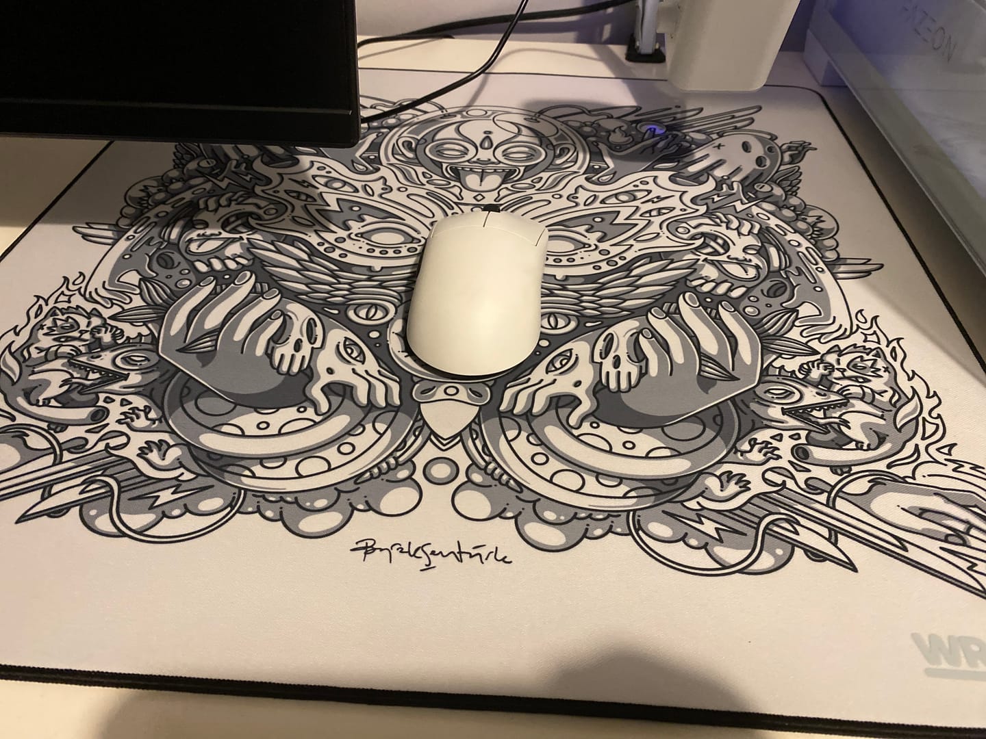 Customer photo review of Wraith Spirit of Aim Pro Mousepad