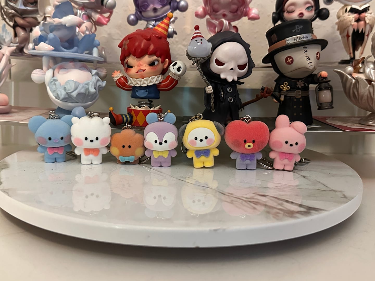 Customer photo review of BT21 - BOW TIE FIGURE KEYRING (TATA)