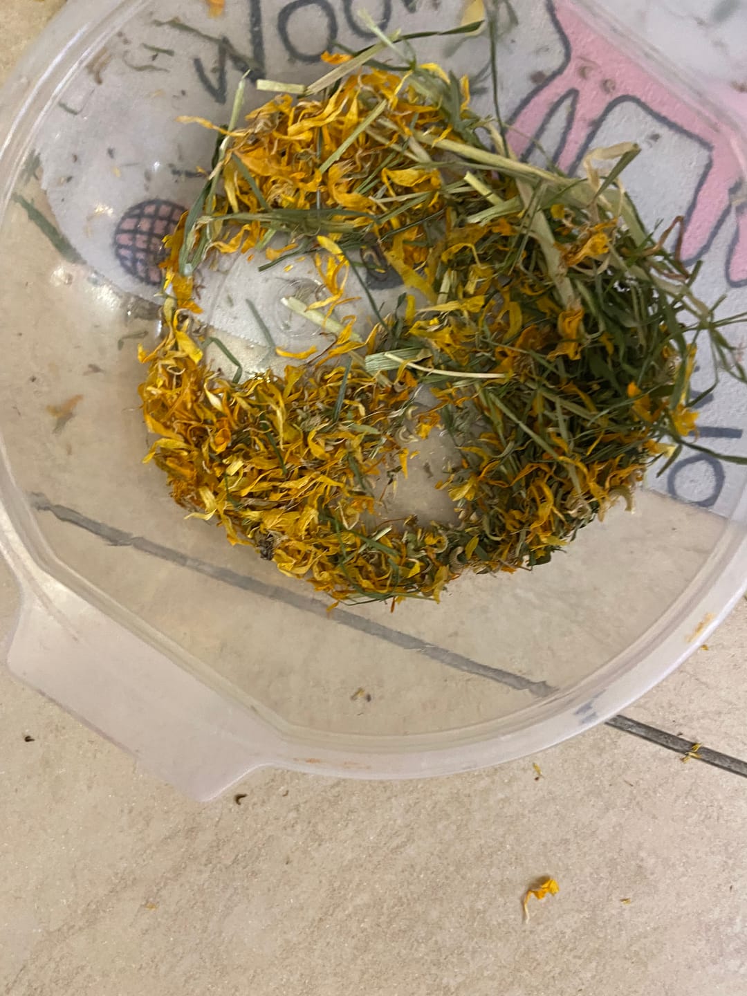 Customer photo review of Fleurs de soucis séchée