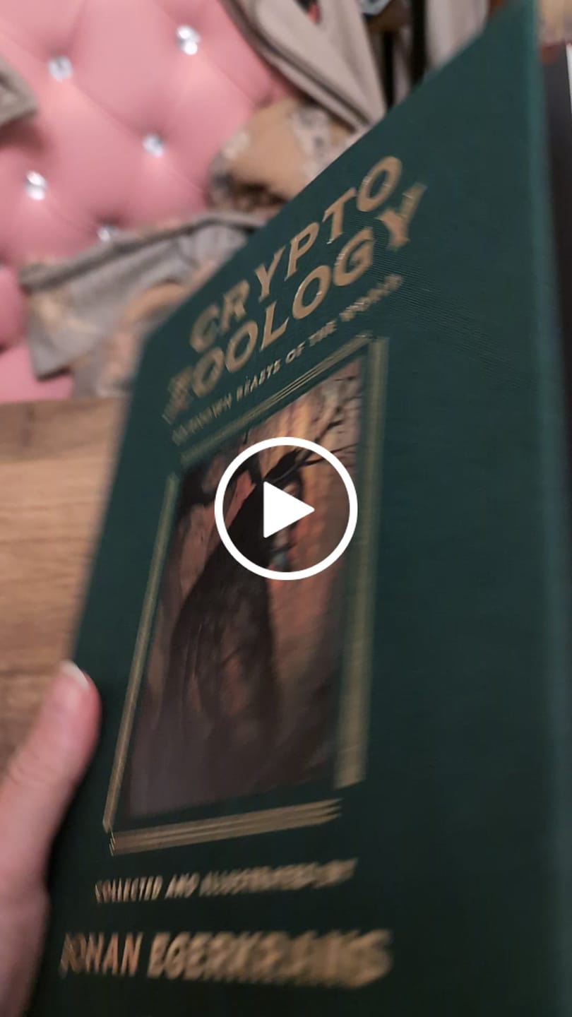 Customer video review of PRE-ORDER: CRYPTOZOOLOGY - SIGNED BOOK & PRINT