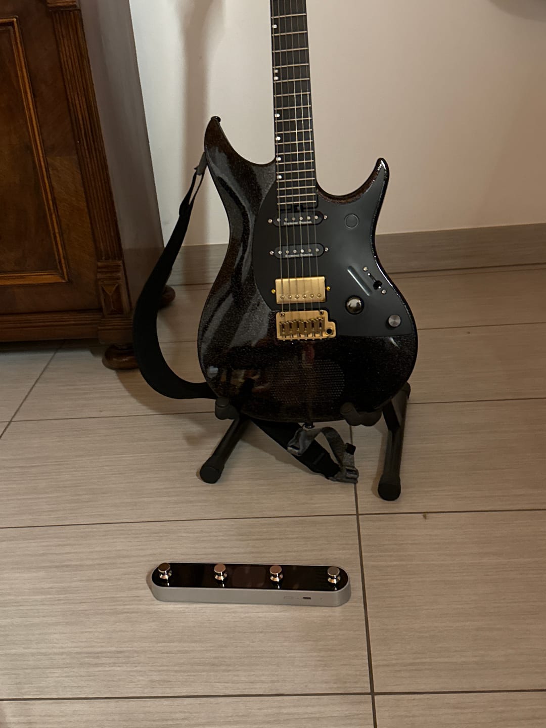 Customer photo review of Wireless Footswitch (Inspire Pro )