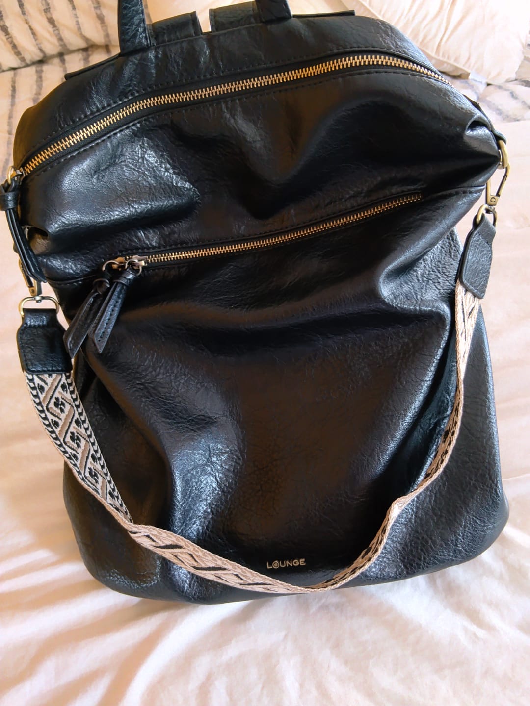 Customer photo review of Mochila Strap Boho