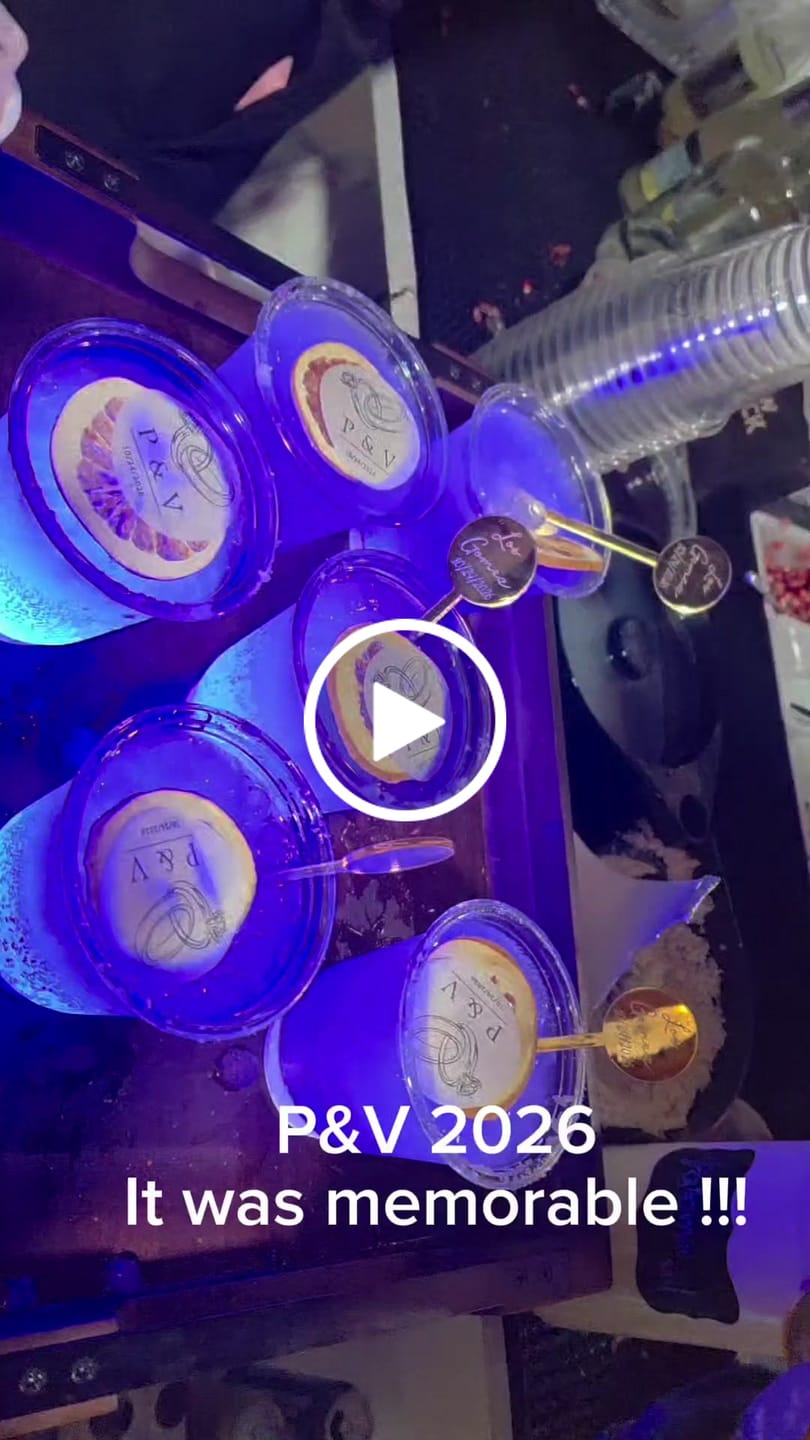 Customer video review of Personalized Edible Monogram Drink Toppers - Custom Cocktail Garnishes