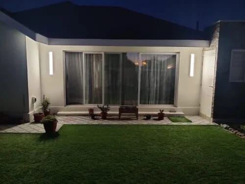 Customer photo review of Outdoor Wall Light for Patio, Black Aluminium Wall Sconce, 30–240 cm
