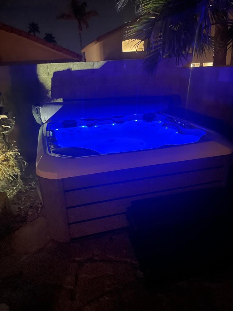Customer photo review of Comfort Hot Tub 834