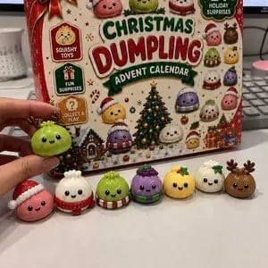 Customer photo review of 2026 Dumpling Squishy Advent Calendar