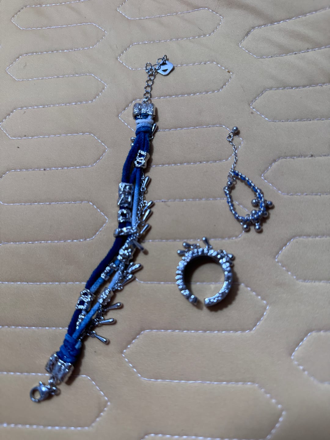 Customer photo review of "MIAO" 925 Sterling Silver Tassel Statement Ring
