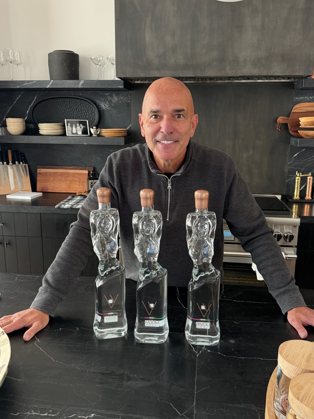 Customer photo review of Vavoom Vodka™ | Luxury 1L Italian Glass Bottle