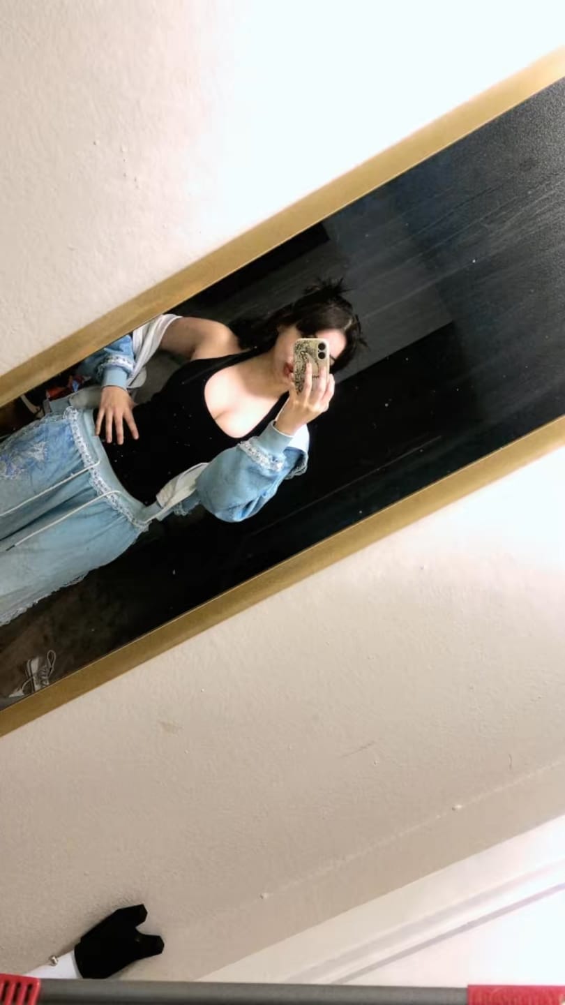 Customer photo review of Women's Faerie Zip-up Hoodie [EVERMORE BLUE]