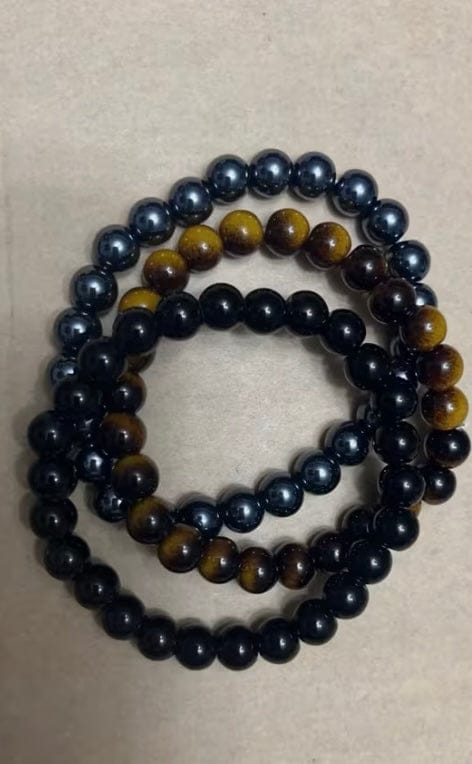Customer photo review of Three in one Tiger‘s Eye Protection Bracelet