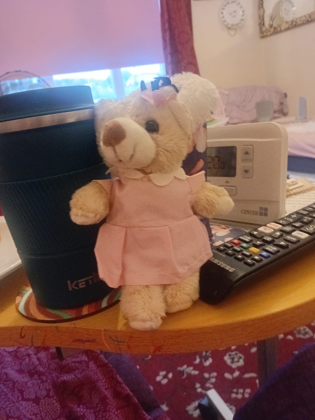 Customer photo review of Peggy The Teddy Keyring