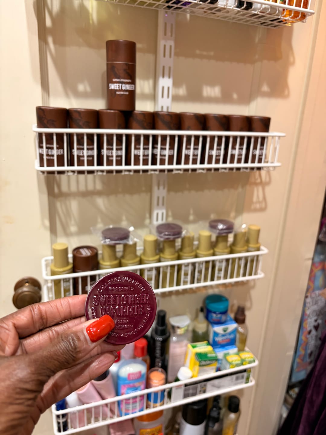 Customer photo review of Extra Strength Sweet Ginger Vapor Rub [Compact]
