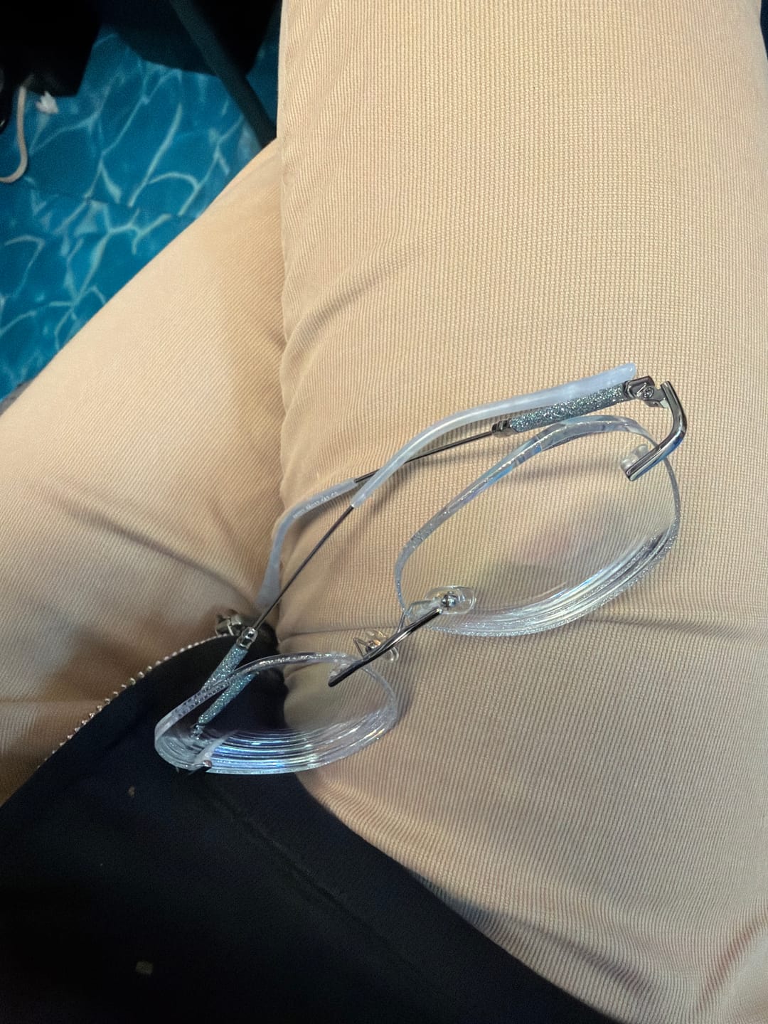 Customer photo review of Lydia Eyeglasses