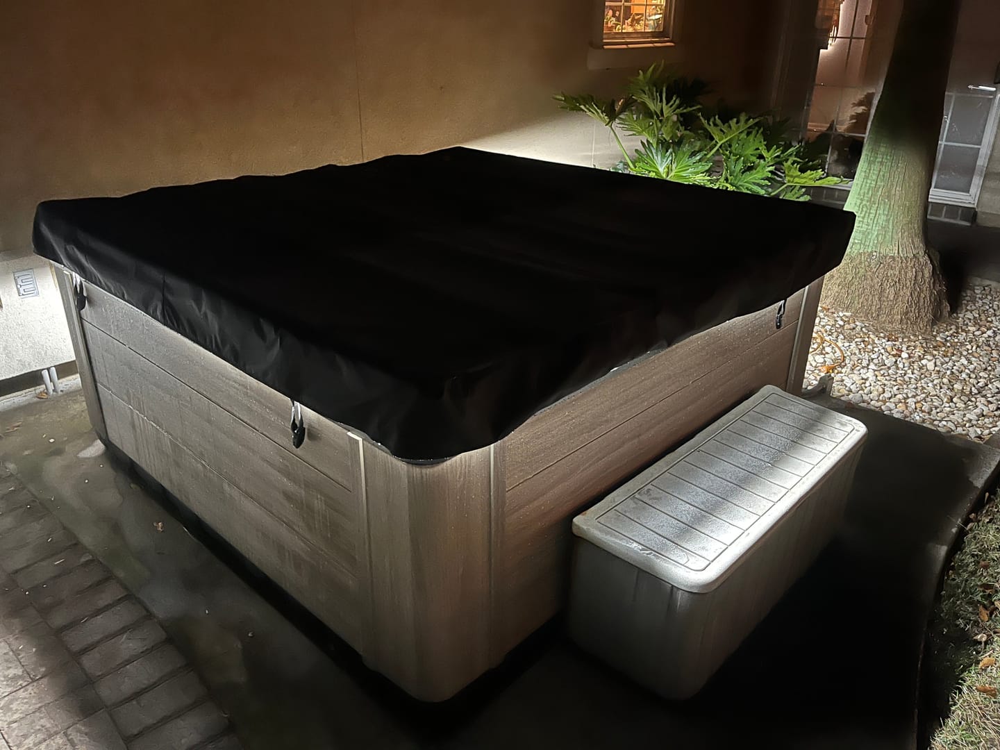 Customer photo review of Comfort Hot Tub 816