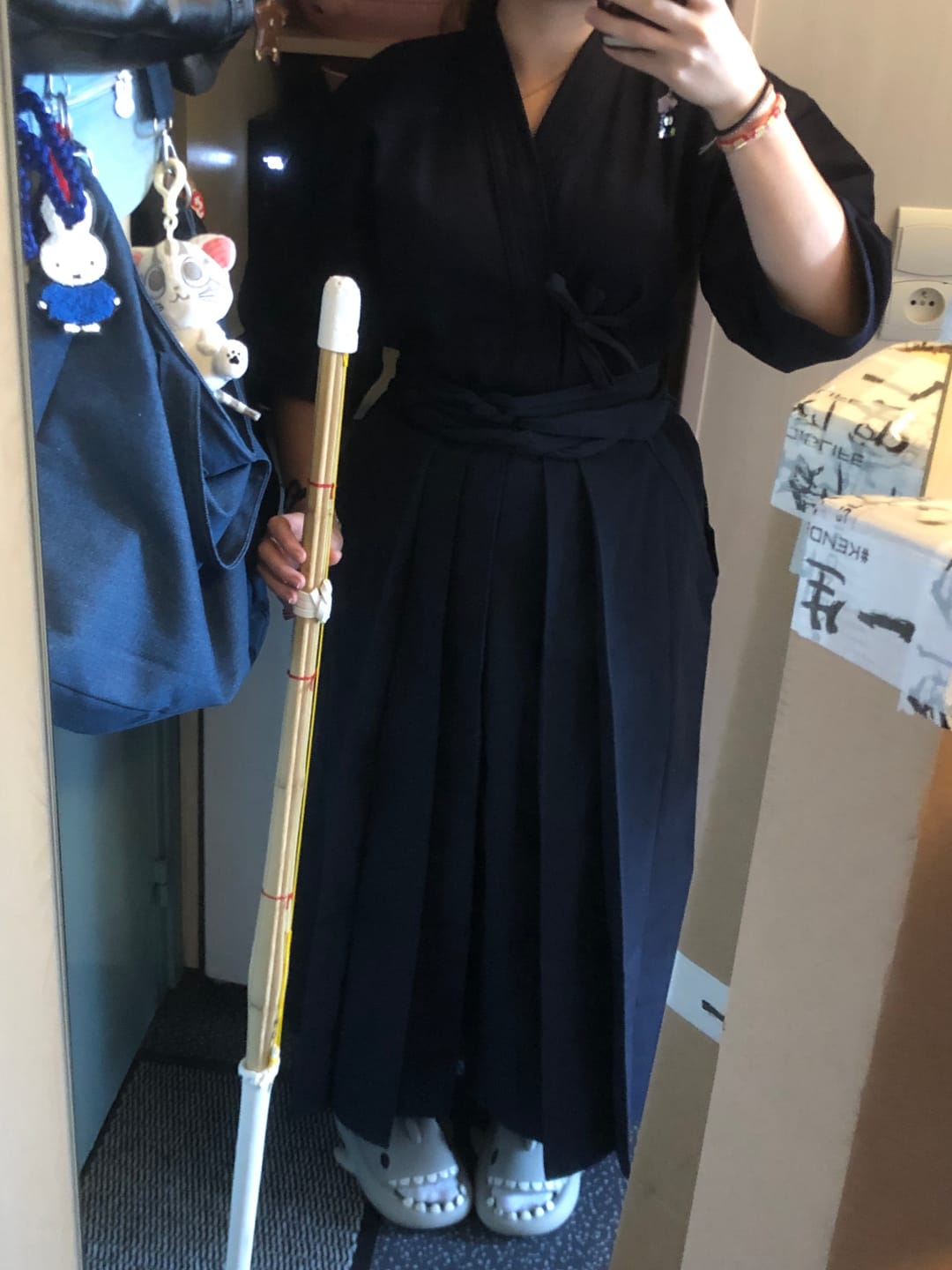 Customer photo review of KENDO BEGINNER START UP VALUE SET - Uniform Set, Shinai & Carry Bag!