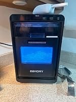 Customer photo review of Simzlife Nugget Ice Maker Countertop, 44Lbs/24H Pebble Ice Maker Machine, Self-Cleaning Pellet Ice Machine with Ice Scoop&Basket, Sonic Countertop Ice Machine for Home/Kitchen/Office(Black)