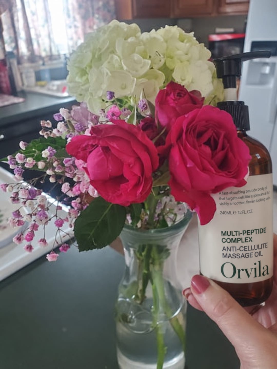 Customer photo review of Orvila Peptide Oil