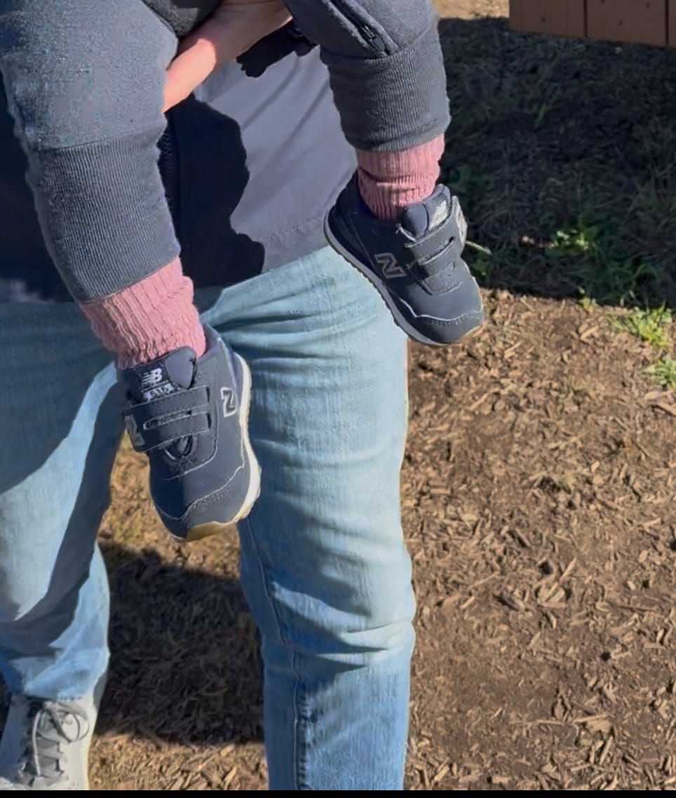 Customer photo review of Wool Socks, Baby and Toddler, Pink & Rose