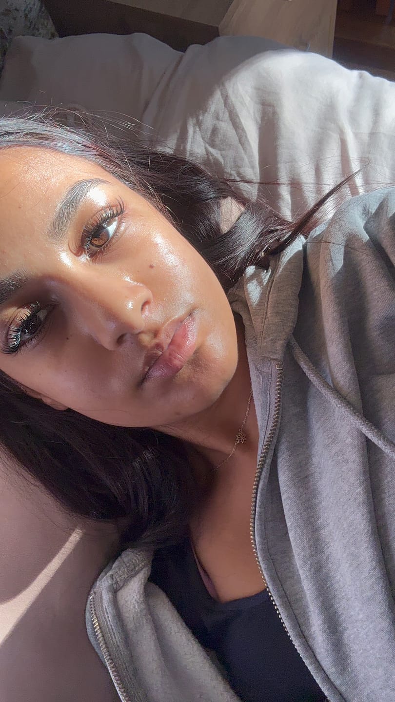 Customer photo review of Flora Lash Kit