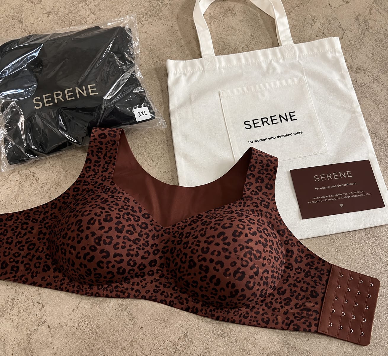 Customer photo review of Serena – Sujetador Confort Sin Aro