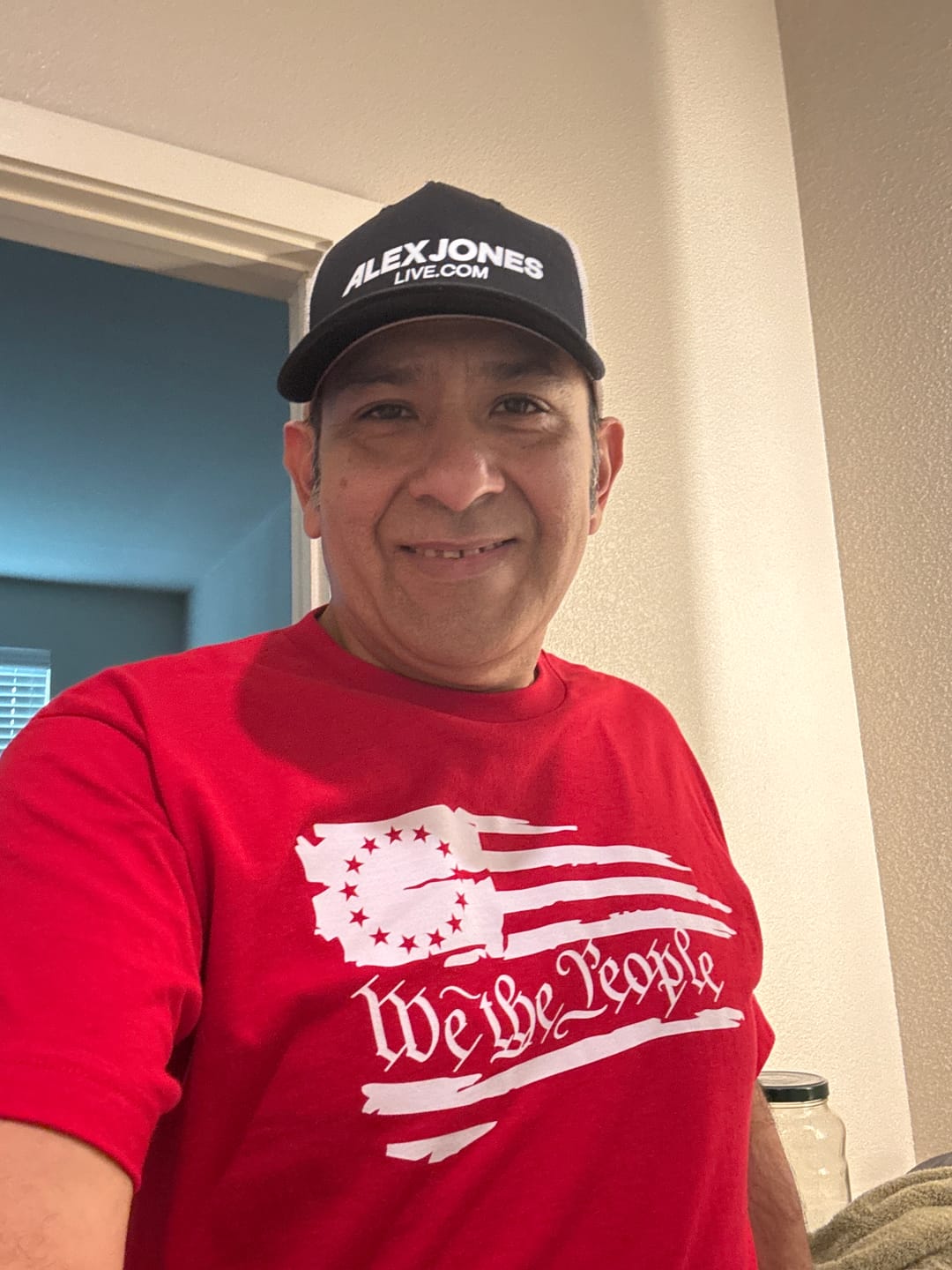 Customer photo review of We The People T-Shirt