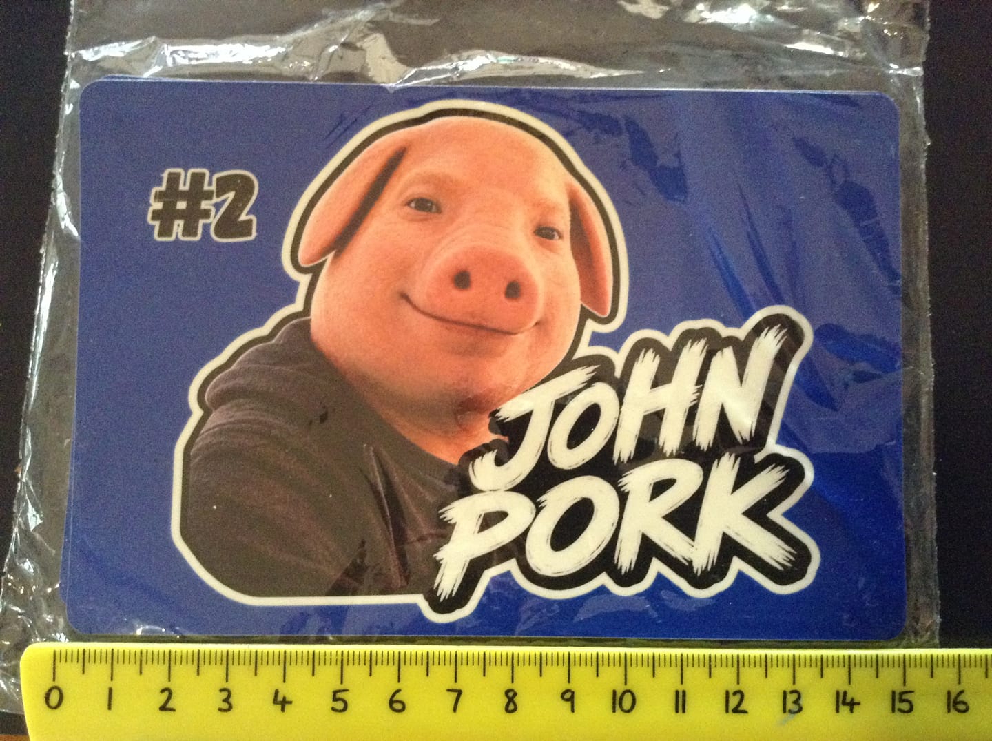 Customer photo review of Custom Rectangle Stickers - High Tack Vinyl
