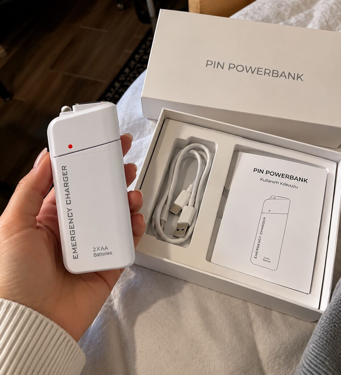 Customer photo review of PIN Powerbank