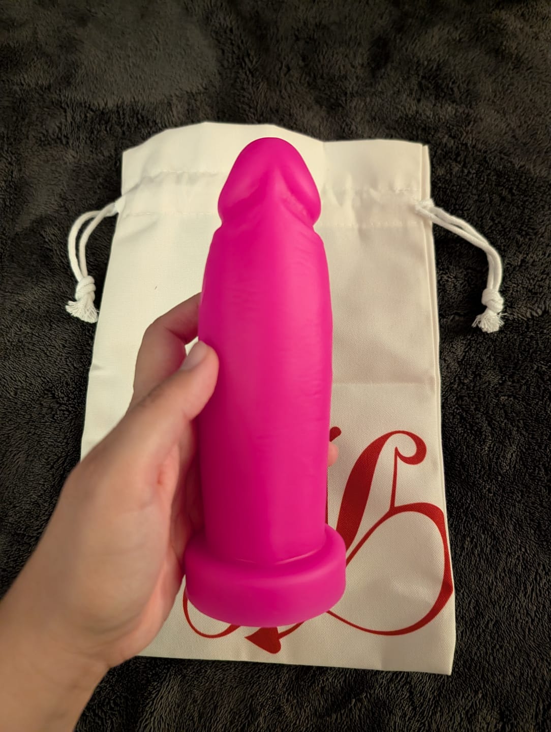 Customer photo review of Arthur - Silicone Dildo - Realistic Dildo - Anal Dildo - 5 Sizes