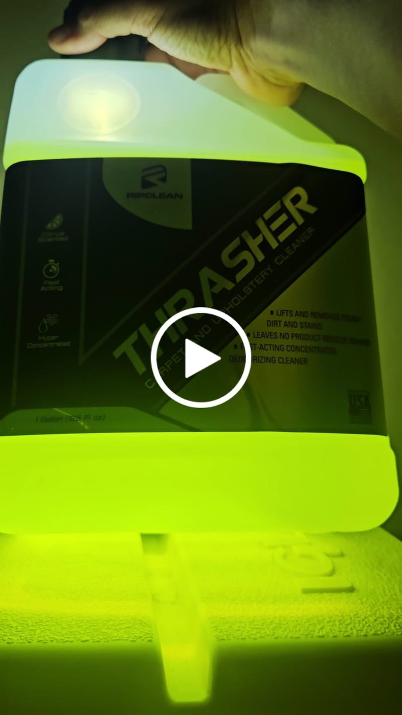 Customer video review of Thrasher Carpet & Upholstery Cleaner