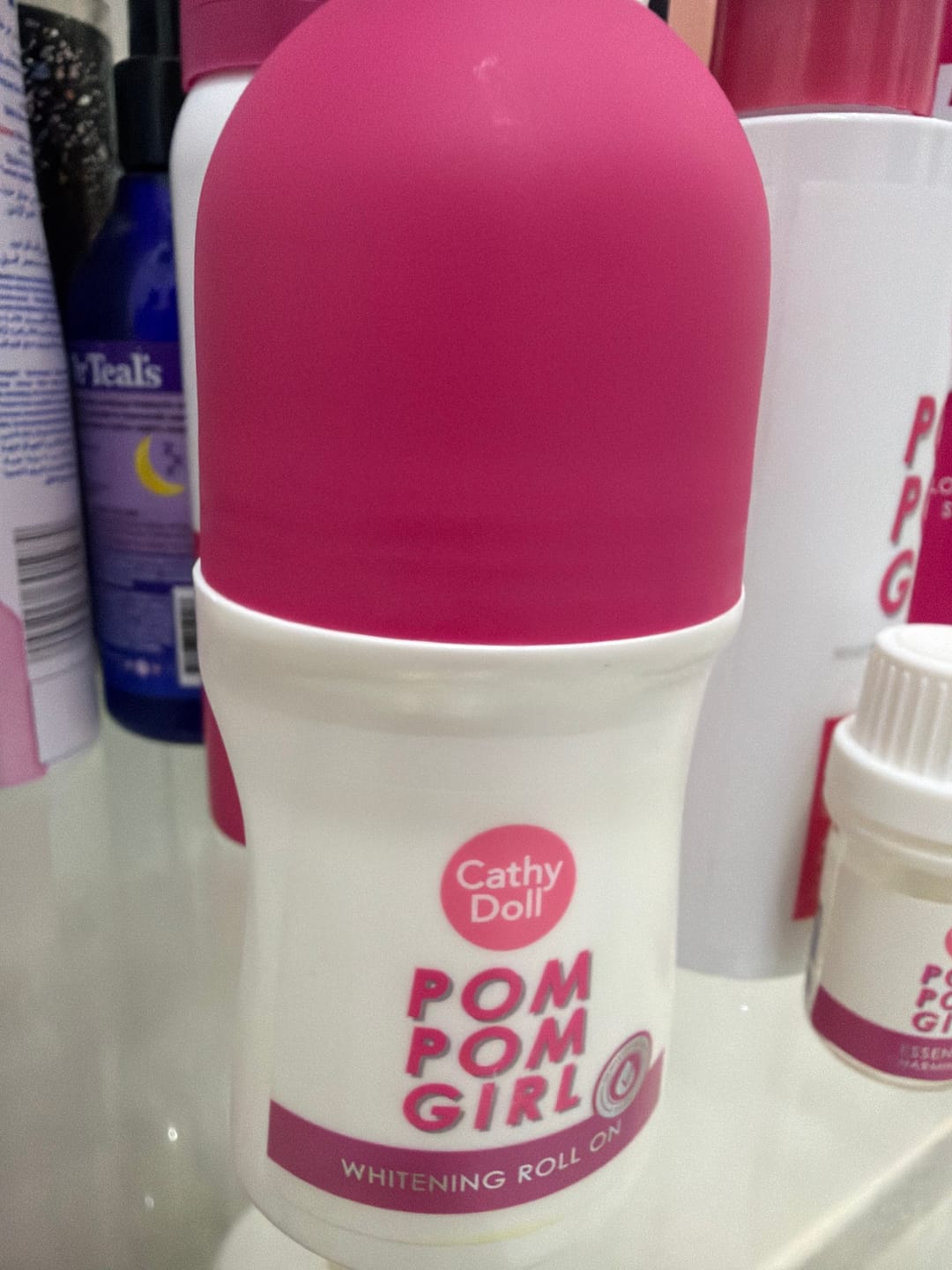 Customer photo review of Cathy Doll Pom Pom Girl Whitening Roll-On Deodorant 50ml