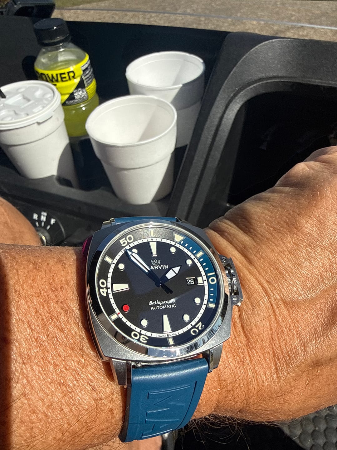 Customer photo review of Bathyscaphe Automatic Diver