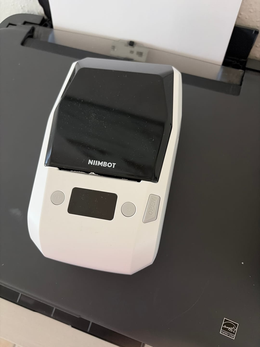 Customer photo review of NIIMBOT M2 2-Inch Label Maker for Vial Bottle Labels, Lab Storage & Sample Organization