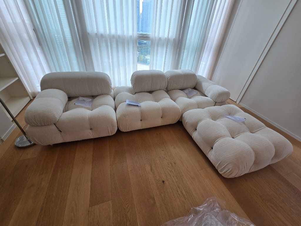 Customer photo review of 카멜레온다 모듈형 소파 Camaleonda Modular sectional tufted sofa