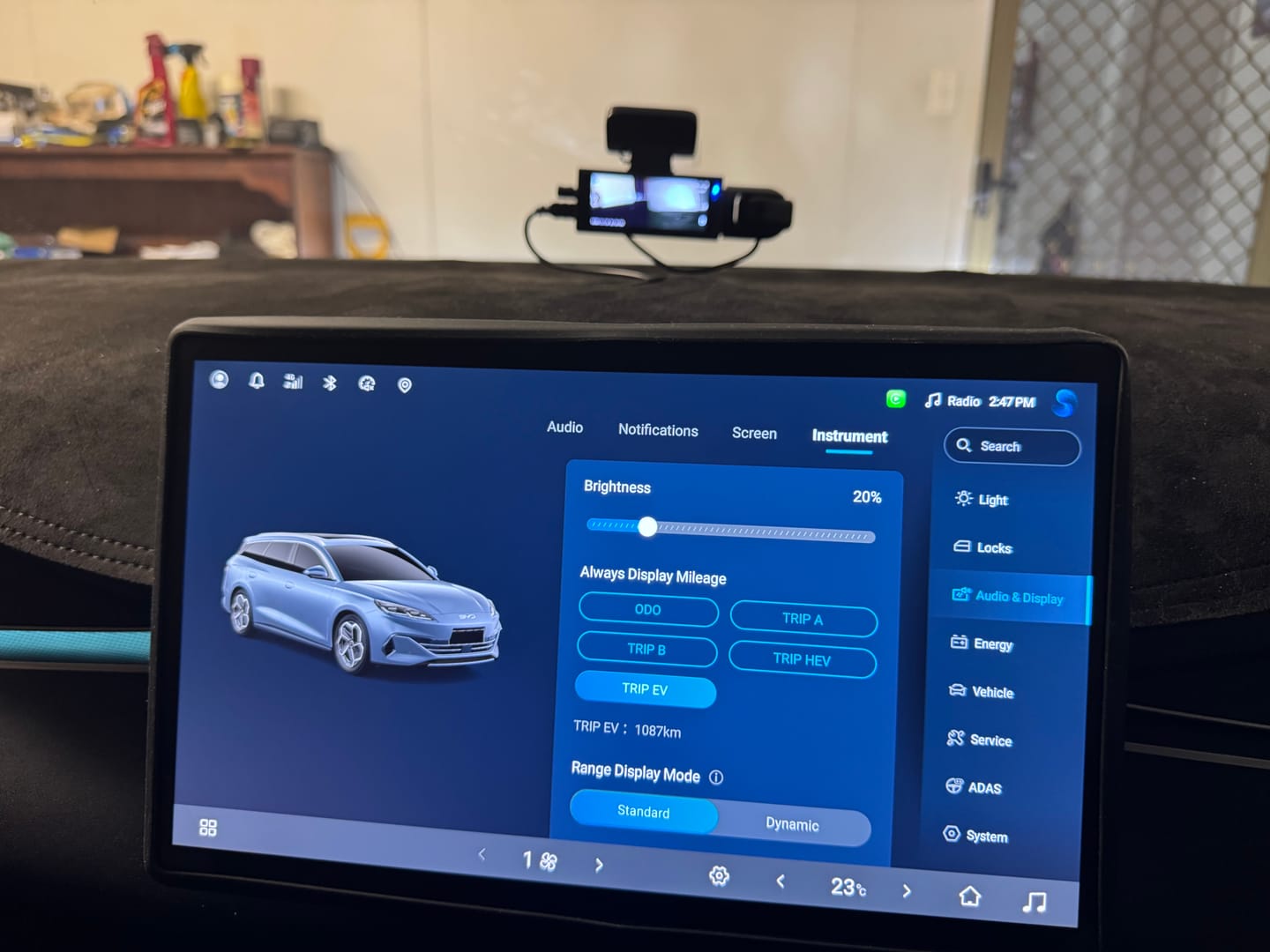 Customer photo review of Silicone Touchscreen Edge Protector Cover For BYD (2023-2026)