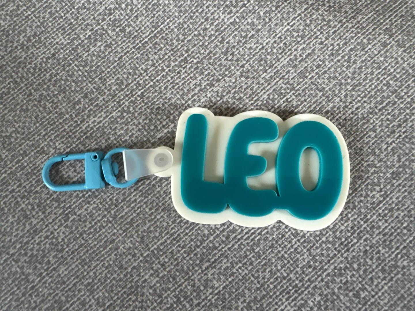 Customer photo review of Custom Keychain