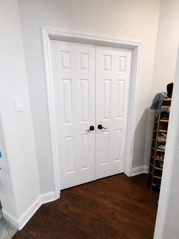 Customer photo review of TENONER White Primed 6-Panel Veneered Hollow Slab / Prehung Interior Door
