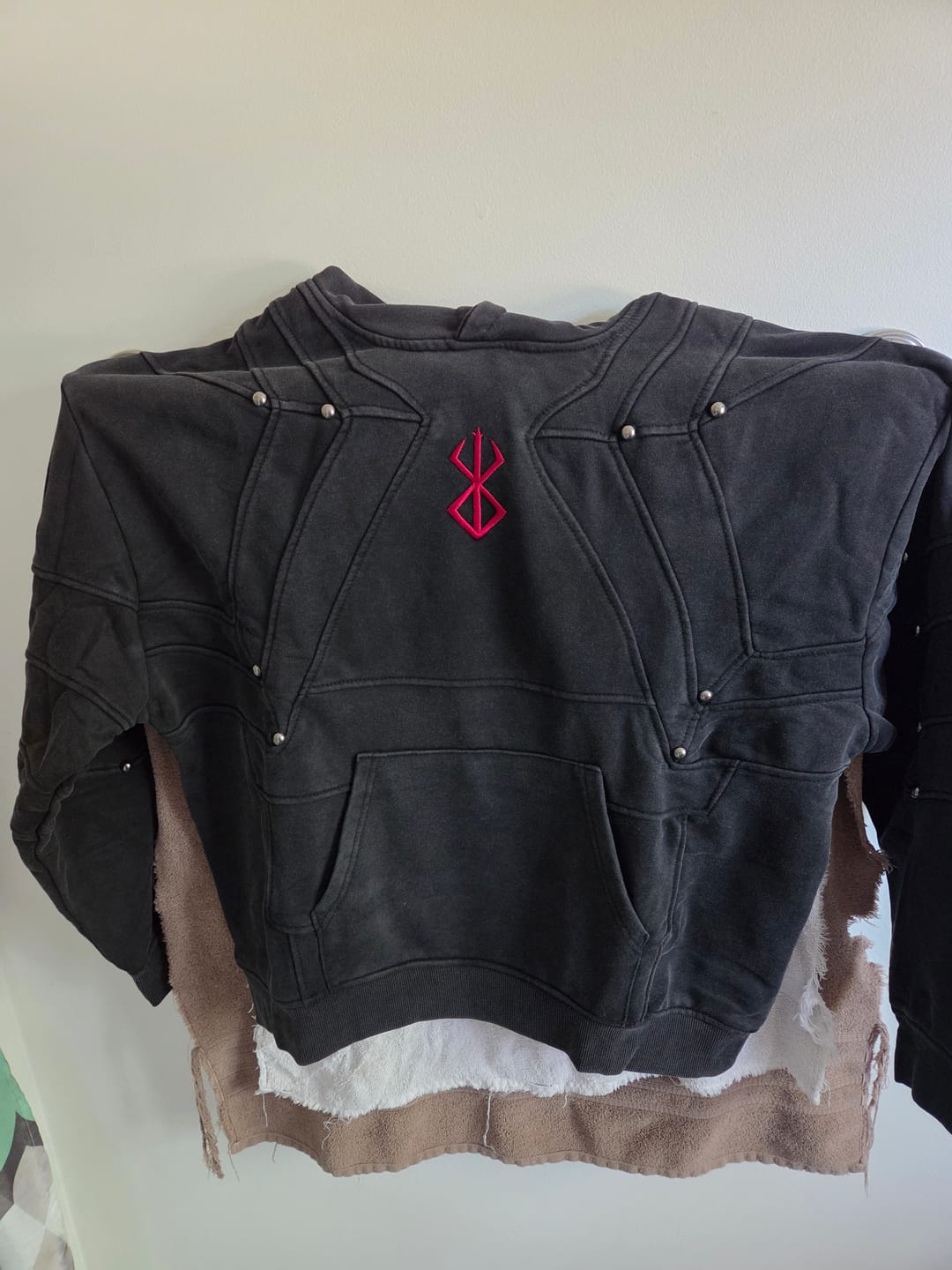 Customer photo review of Tormented Armor Hoodie